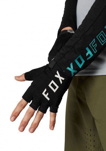detail Fox Ranger Glove Gel Short Black cycling gloves