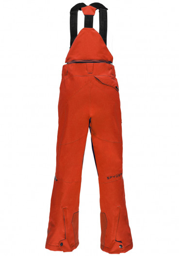 detail Children's ski pants Spyder Bormio orange