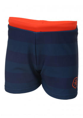 Boy's Swimwear Color Kids Erland swim trunks AOP 40+ Orange