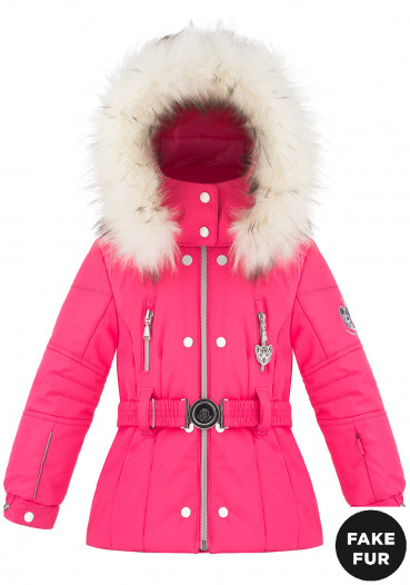 detail Children's jacket Poivre Blanc W18-1008-BBGL/A Ski Jacket ambrosia pink/18m-3