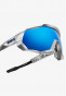 náhled 100% Speedtrap Sunglasses Matte White-Hiper Blue