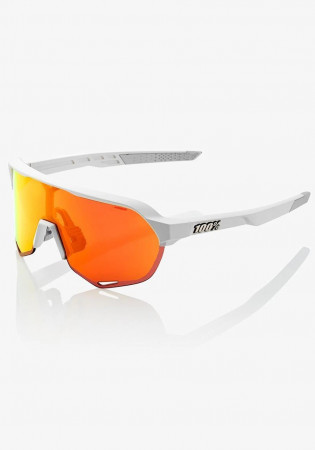 detail 100% S2 Soft Tact Off White -HiPER Red Multilayer Mirror Lens