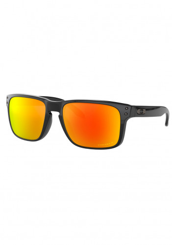 Sunglasses Oakley 9102-F155 Holbrook Pol Black w/ PRIZM Ruby Pol