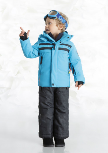 detail Children's jacket Poivre Blanc W18-0900-BBBY Ski Jacket vivid blue/18m-3