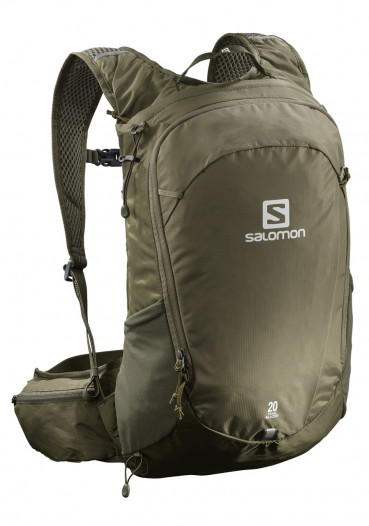 detail Backpack Salomon Trailblazer 20 Martini Ol / Olive Nigh / Ebo