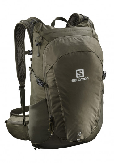 detail Backpack Salomon TRAILBLAZER 30 Martini Ol/Olive Nigh/Ebo