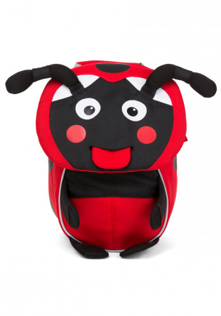detail Kids backpack Affenzahn Lilly Ladybird small-red