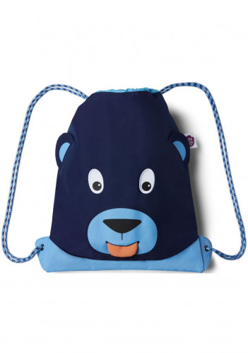 Baby bag Affenzahn Kids Sportsbag Bear - blue