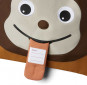 náhled Baby bag Affenzahn Kids Sportsbag Monkey - brown
