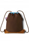 náhled Baby bag Affenzahn Kids Sportsbag Monkey - brown