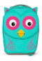 náhled Affenzahn Suitcase Olivia Owl - turquoise